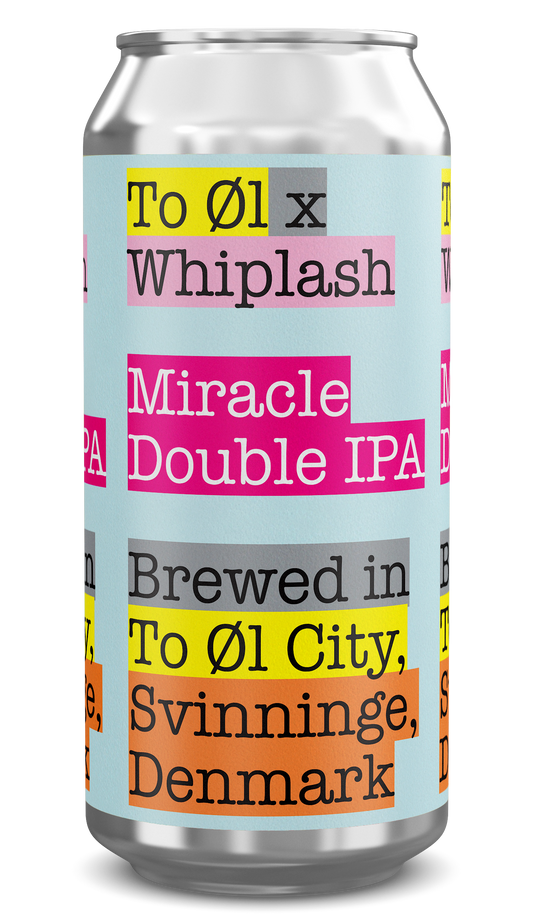 To Øl x Whiplash - Miracle Double IPA