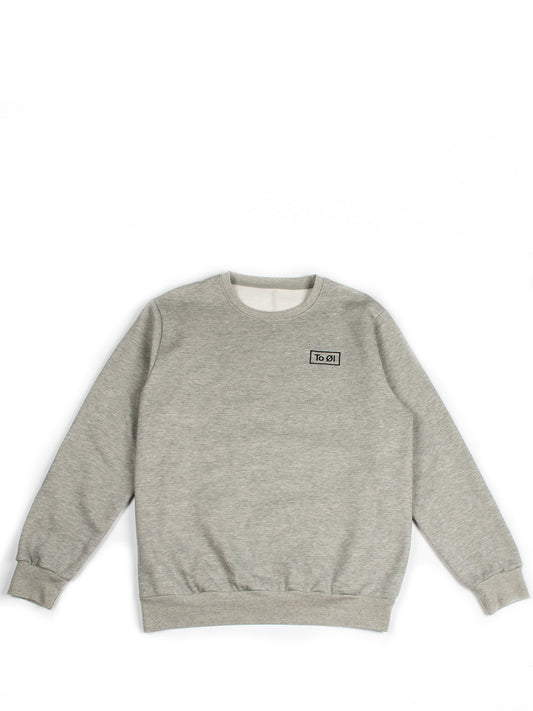 Sweater with logo embroidery