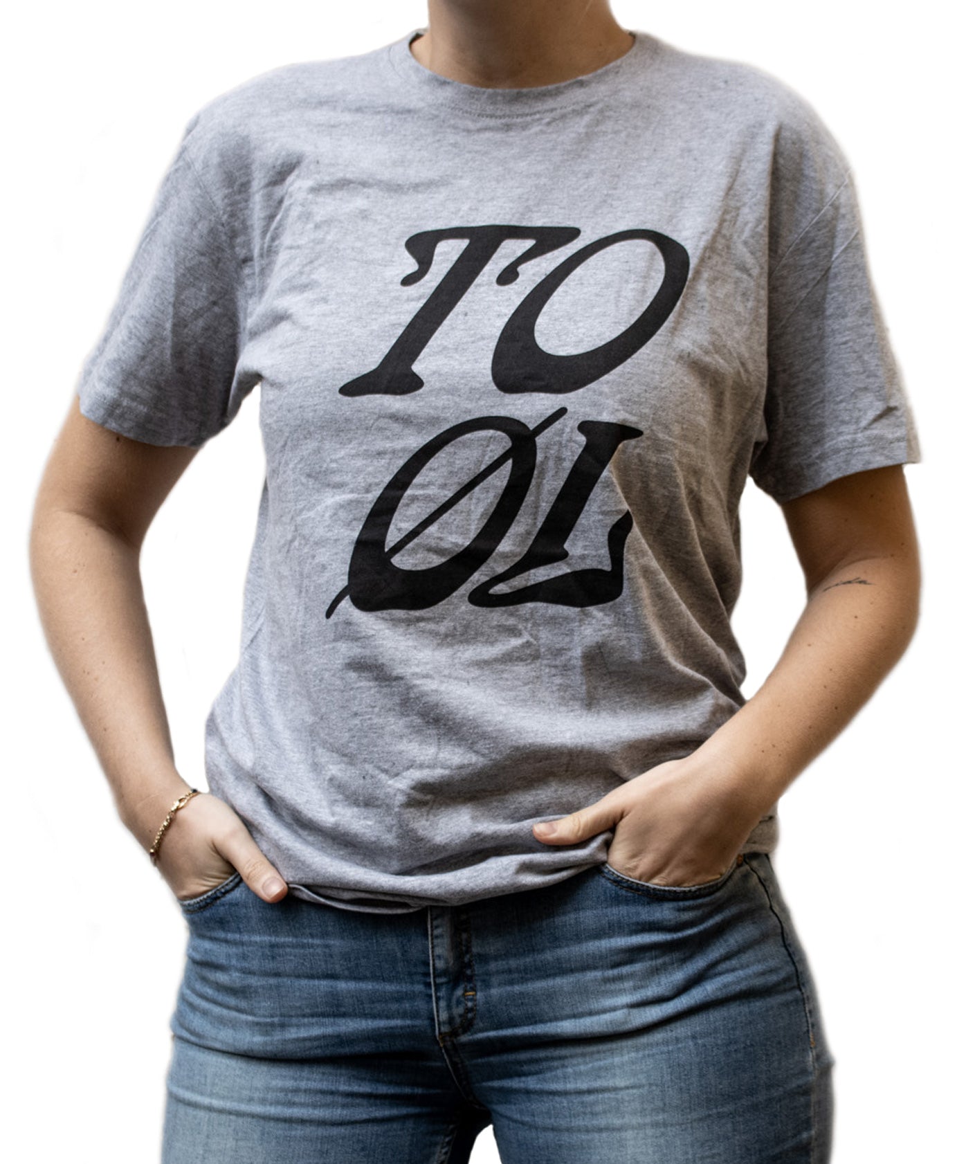 To Øl T-Shirt Grey