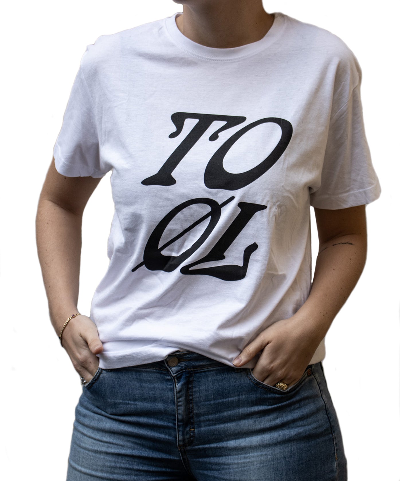 To Øl T-Shirt White