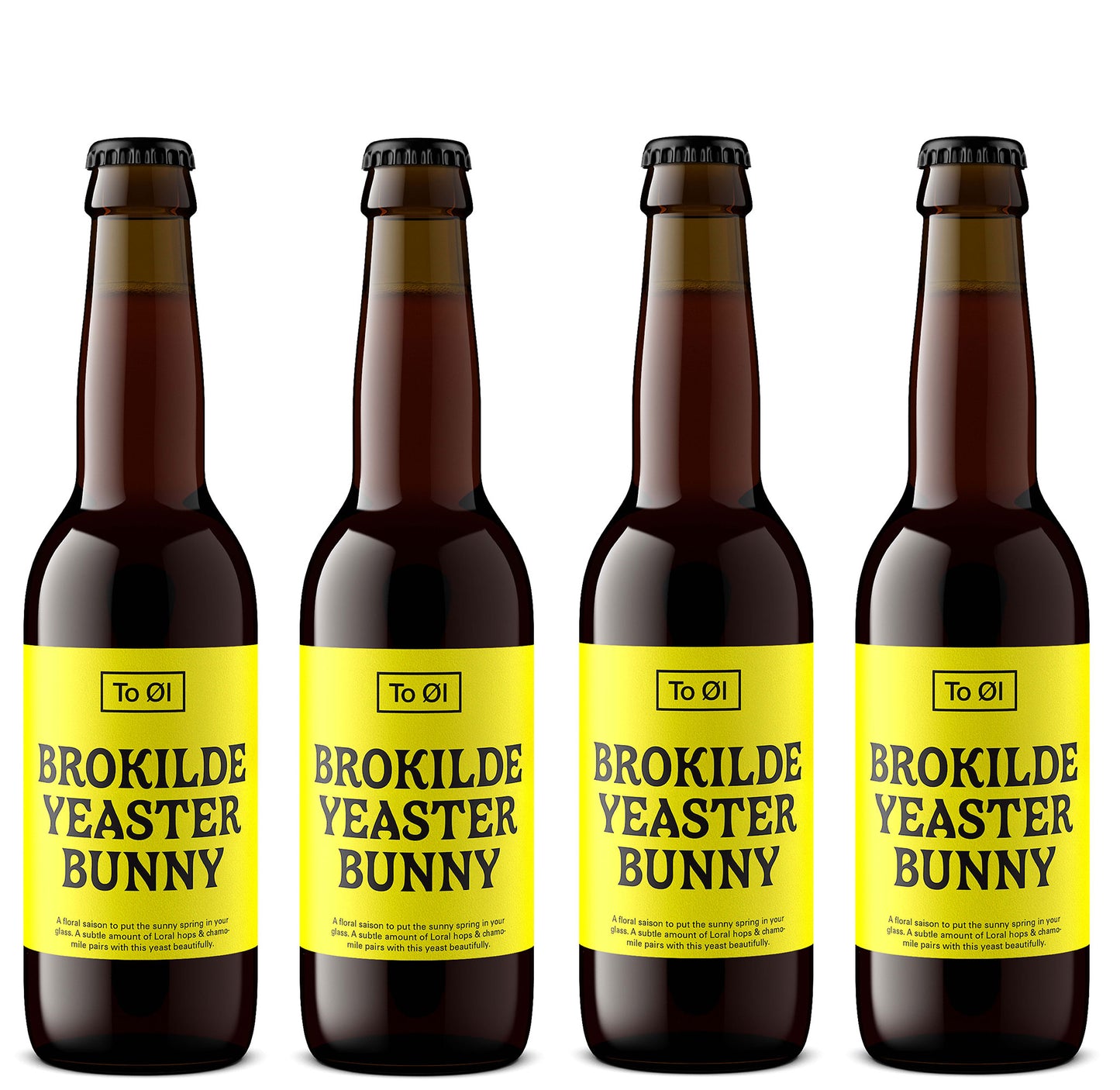 4x Brokilde Yeaster Bunny