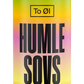 Can of Humle Søvs Juicy IPA with a colorful label on a white background