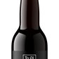 Bottle of '45 Days of Darkness' beer with a black label on a white background