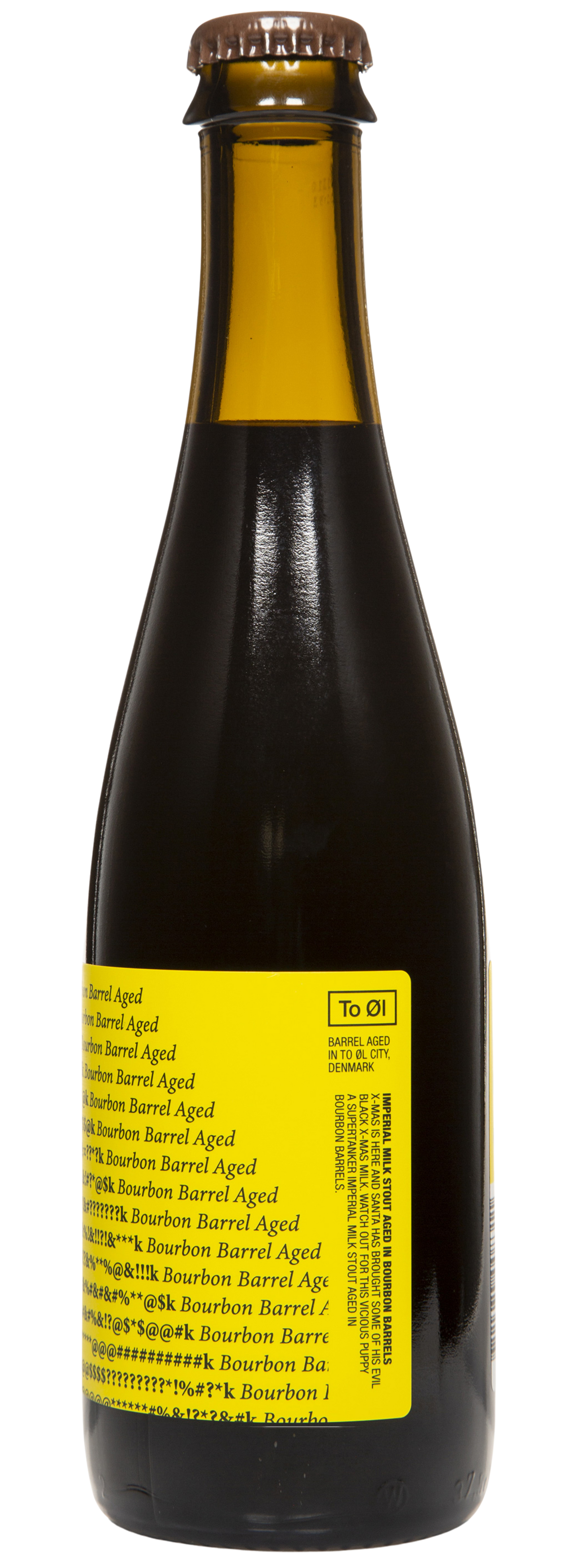 Yule M#@!*?k Bourbon BA Bottle Side