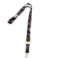 Black lanyard with white text and To Øl Swoosh logo